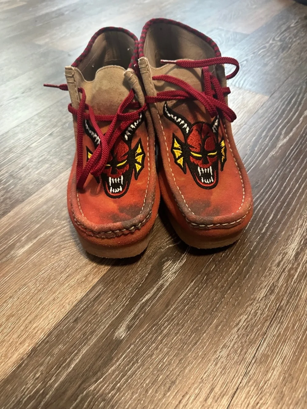 Clarks Originals x Stranger Things Wallabee Boots Men's Size 10 – Worn Once
